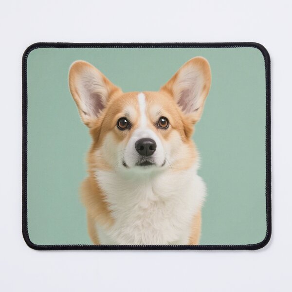 Item preview, dog, green, natural, kawaii, cute, modern, aesthetic, minimalist, chubby, adorable designed and sold by SasiPen.