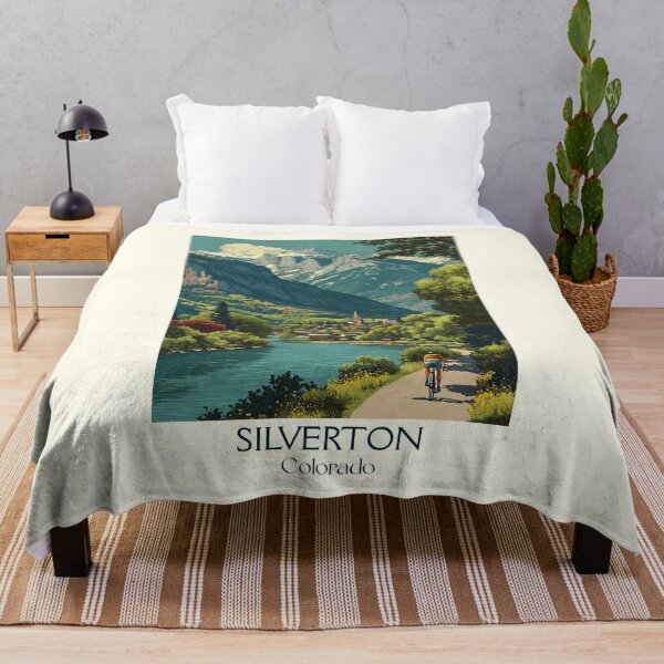 Item preview, Silverton Colorado Vintage Poster | San Juan Mountains designed and sold by TuncGK.