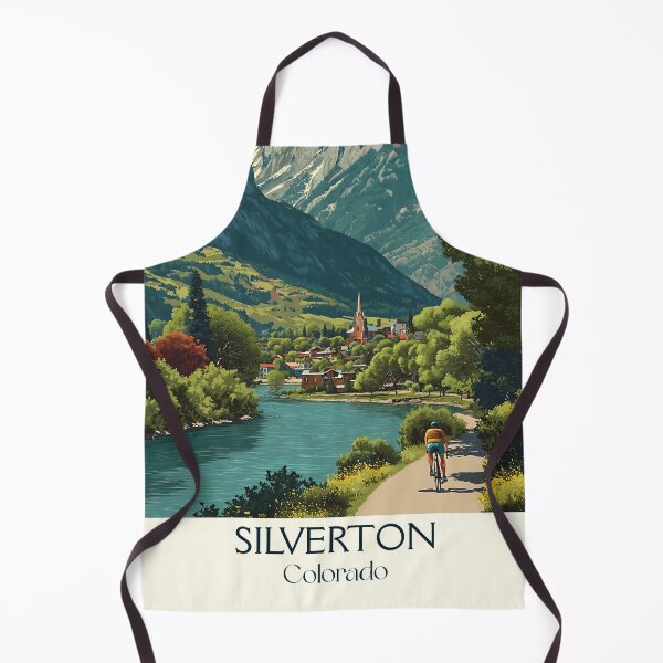Item preview, Silverton Colorado Vintage Poster | San Juan Mountains designed and sold by TuncGK.