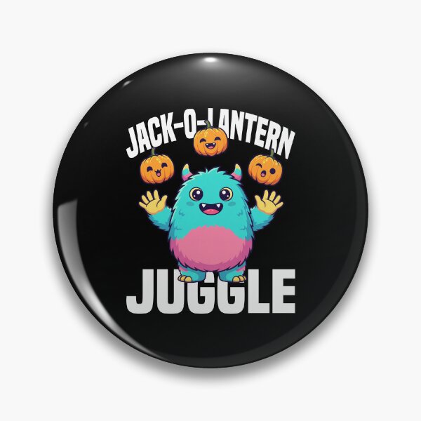 Item preview, JACK-O-LANTERN JUGGLE - MONSTER HALLOWEEN designed and sold by KEF Custom.