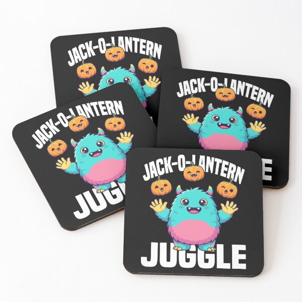 Item preview, JACK-O-LANTERN JUGGLE - MONSTER HALLOWEEN designed and sold by KEF Custom.