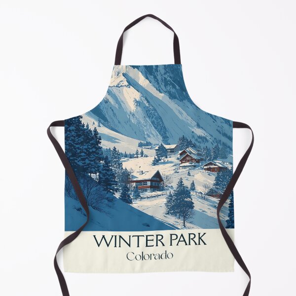 Item preview, Winter Park Colorado Vintage Poster | Ski Resort Decor designed and sold by TuncGK.