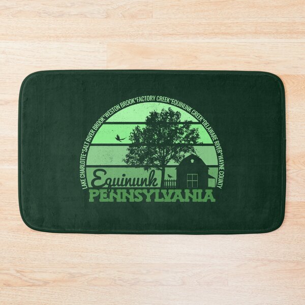 Item preview, Equinunk Pennsylvania Sunset Retro Vintage Local Pride Logo designed and sold by CRHPOD20.