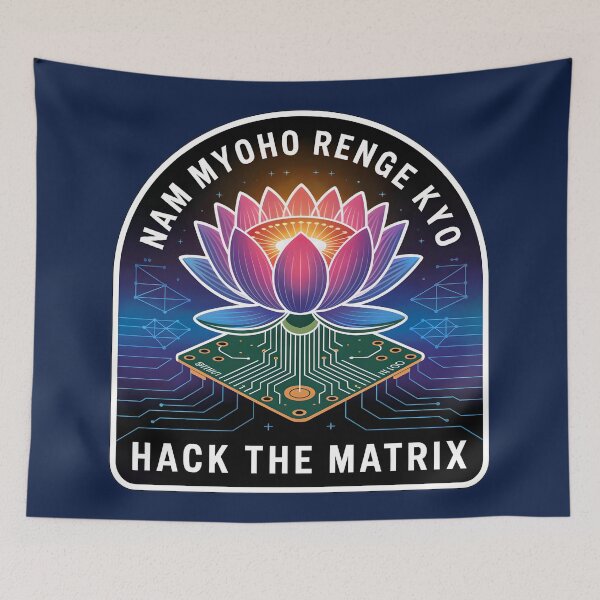 Item preview, Hack the Matrix with Buddhist Wisdom designed and sold by WatchesAndMore.