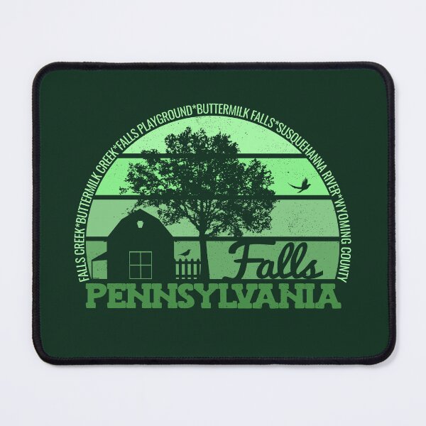 Item preview, Falls Pennsylvania Sunset Retro Vintage Local Pride Logo designed and sold by CRHPOD20.