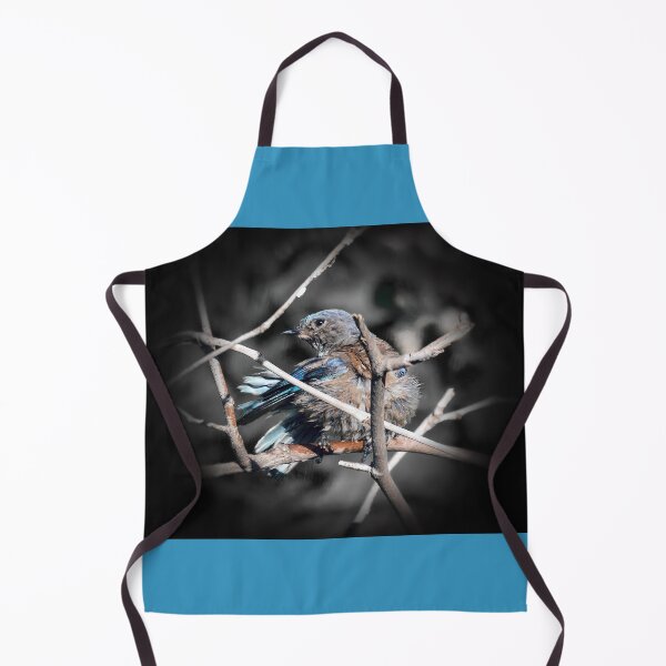 Item preview, Wet Bluebird Drying Off designed and sold by CarolM.