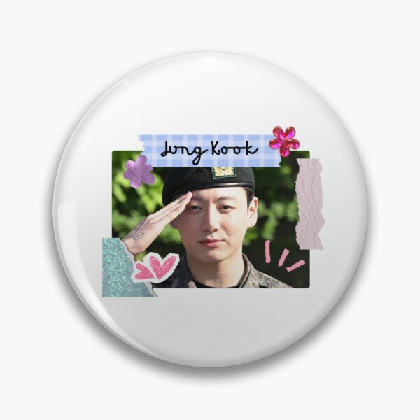 Item preview, BTS Jung Kook Military Scrapbook designed and sold by PopKultureMerch.