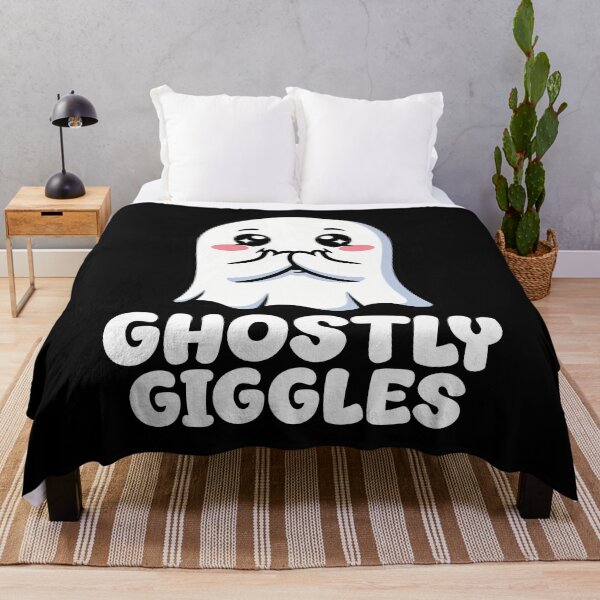 Item preview, GHOSTLY GIGGLES - GHOST HALLOWEEN designed and sold by KEF Custom.