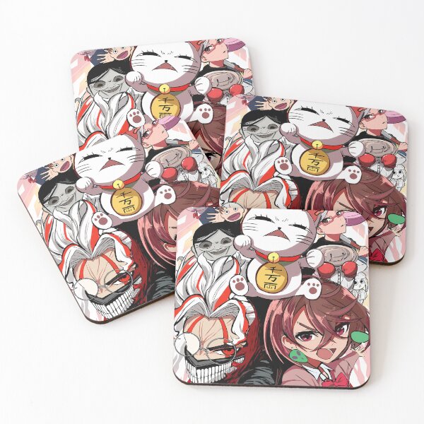 Item preview, Okarun Okarun's Wild Allies Dandadan Anime Collage Chaos designed and sold by juniorcastros.