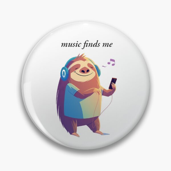Item preview,  "Music Finds Me" music vibes design designed and sold by TR_fairydesigns.