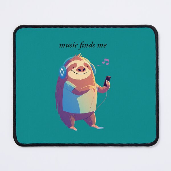 Item preview,  "Music Finds Me" music vibes design designed and sold by TR_fairydesigns.