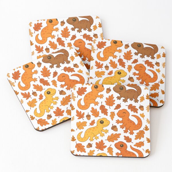 Item preview, Autumn Geckos Lizard designed and sold by FunnySignalStudio.