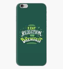 I Eat Rejection For Breakfast - Green iPhone Case
