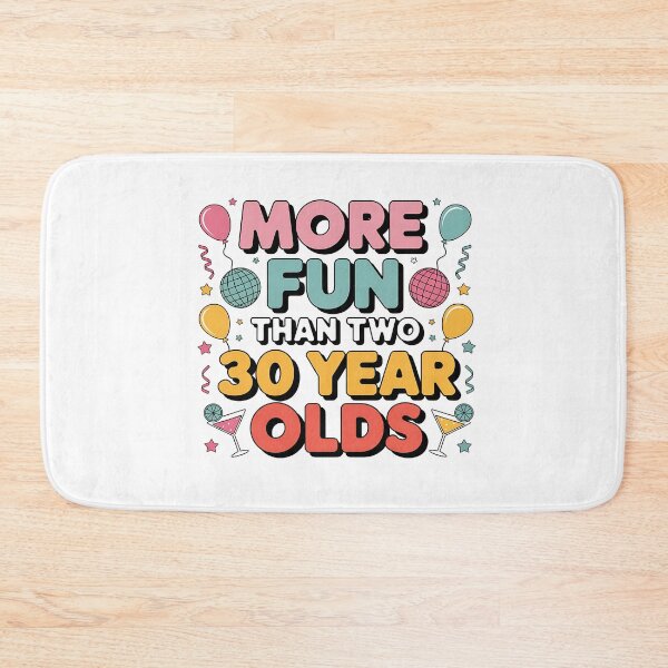 Item preview, More Fun Than Two 30 Year Olds – Funny 60th Birthday Design designed and sold by LunaSpellStudio.