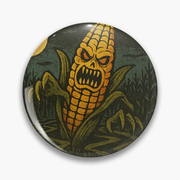 Item preview, Retro Horror Movie Poster: Sentient Corn Maze designed and sold by NoRestDesigns.