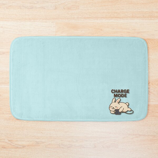 Item preview, Charge Mode Bunny Cartoon – Cute Sleeping Rabbit Plugged In designed and sold by konthai.familyart.
