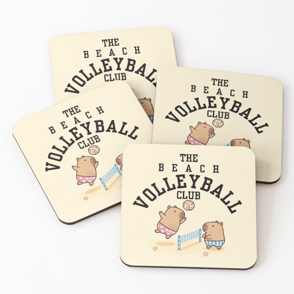 Item preview, The Beach Volleyball Club - Capybara designed and sold by The magic  Yellow bus.