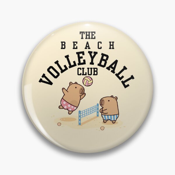 Item preview, The Beach Volleyball Club - Capybara designed and sold by The magic  Yellow bus.