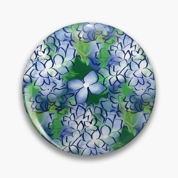 Aperçu de l'œuvre Hortensia vert forêt créée et vendue par MZ-Graphics-1.