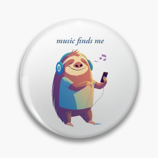 Item preview,  "Music Finds Me" music vibes design designed and sold by TR_fairydesigns.