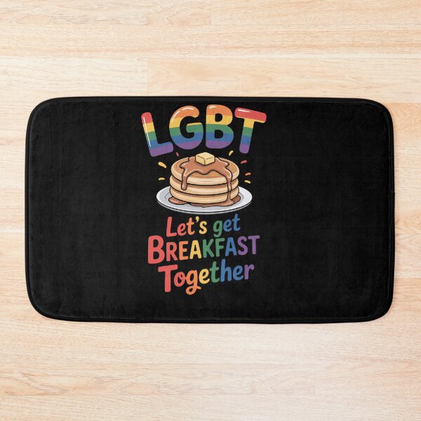 Item preview, Funny LGBT Lets Get Breakfast Together designed and sold by savrmiller.