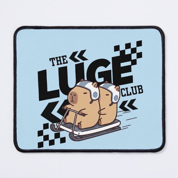 Item preview, The Luge Club - Capybara designed and sold by The magic Yellow bus.