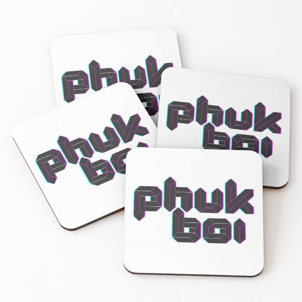 Item preview, Phuk Boi 3D Geometric Glitch Lettering  designed and sold by UNK-Fatigues.