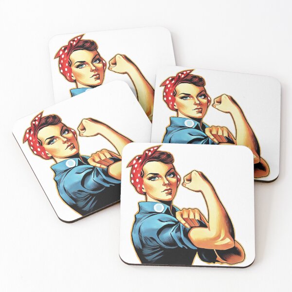 Item preview, We Can Do it! Rosie the Riveter, Woman Empowerment, Girl Power, Women's Rights designed and sold by TheTimeTaxi.