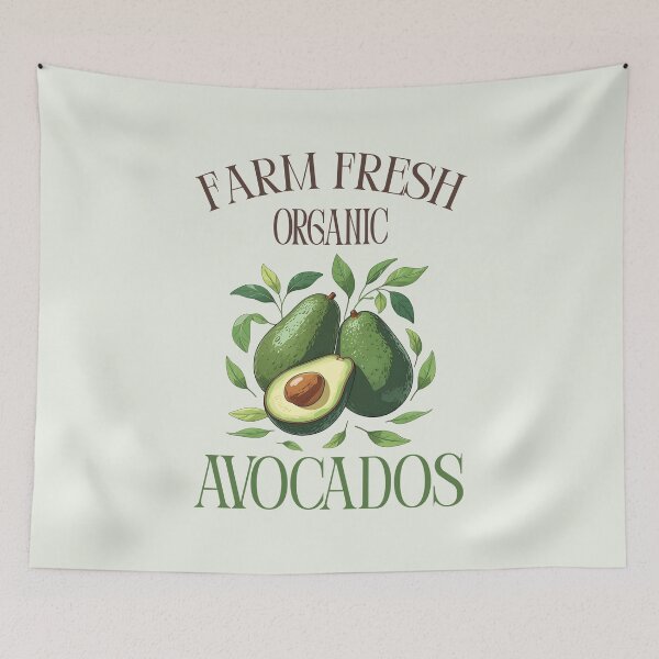 Item preview, Farm Fresh Avocados designed and sold by Fee Fee Fay.