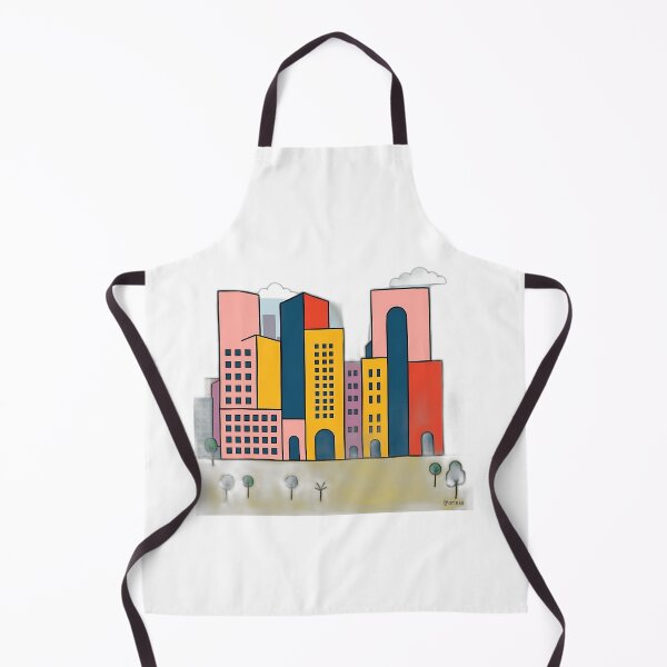 Item preview, Whimsical Cityscape Geometry designed and sold by sharon1210.