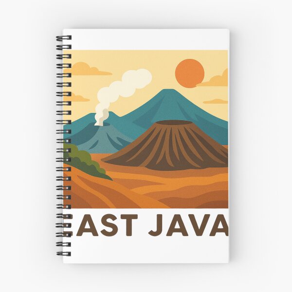 Aperçu de l'œuvre Mont Bromo et volcan Semeru – Java Est créée et vendue par Tropical art.