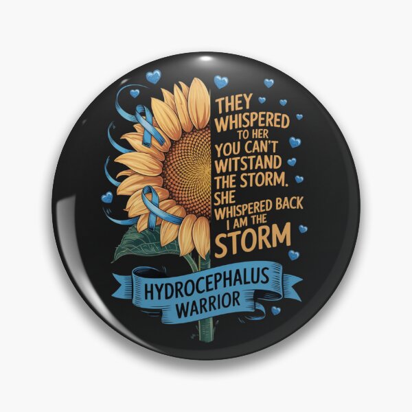 Item preview, I Am The Storm Hydrocephalus Warrior designed and sold by ConceptualVibes.