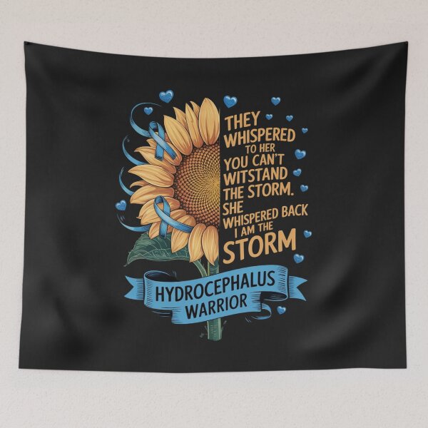 Item preview, I Am The Storm Hydrocephalus Warrior designed and sold by ConceptualVibes.