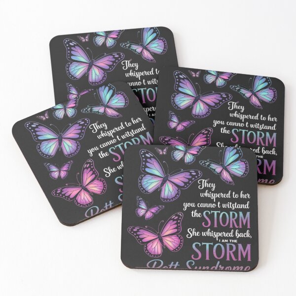 Item preview, I Am The Storm Rett Syndrome Awareness designed and sold by ConceptualVibes.