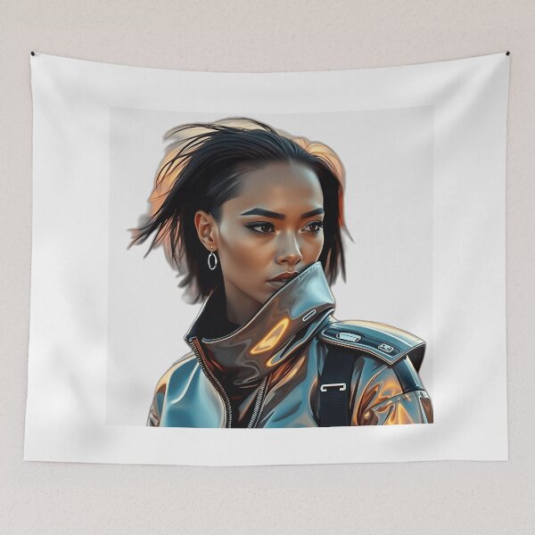 Item preview, Futuristic Fashion in Metallic Accents designed and sold by sharon1210.