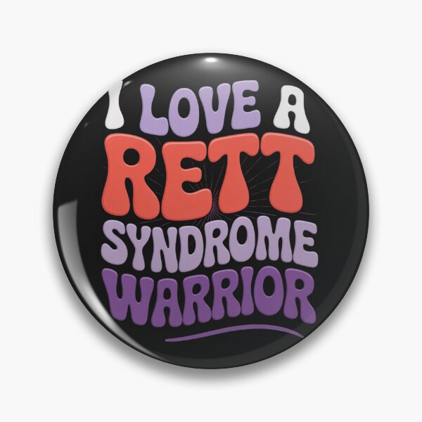 Item preview, I Love A Rett Syndrome Warrior,I Love A Rett Syndrome Warrior, Rett Syndrome Support  designed and sold by ConceptualVibes.