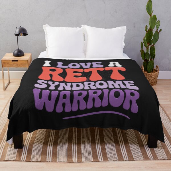 Item preview, I Love A Rett Syndrome Warrior,I Love A Rett Syndrome Warrior, Rett Syndrome Support designed and sold by ConceptualVibes.