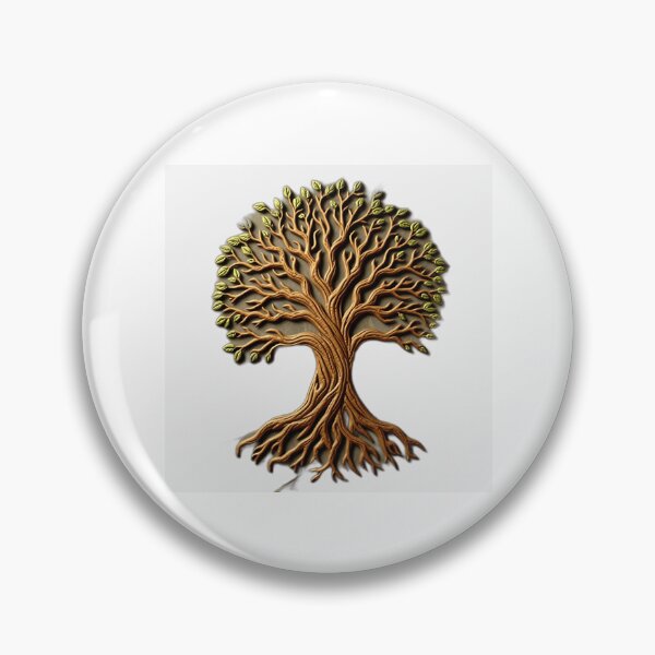 Item preview, Intricate Tree Design in Earth Tones designed and sold by sharon1210.
