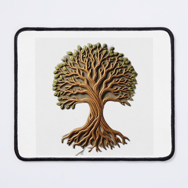 Item preview, Intricate Tree Design in Earth Tones designed and sold by sharon1210.