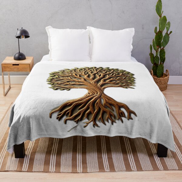 Item preview, Intricate Tree Design in Earth Tones designed and sold by sharon1210.