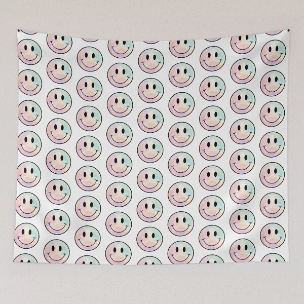 Item preview, Pastel Smiley Face designed and sold by FawnsStickers.