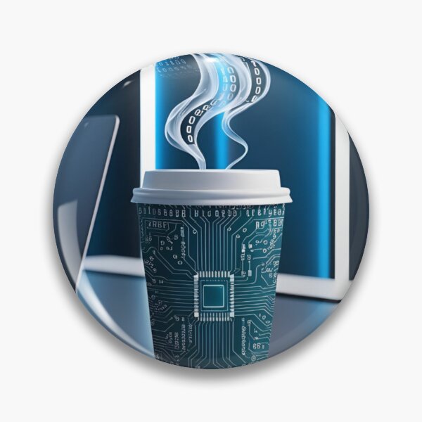 Item preview, "Code & Coffee: Digital Fuel" designed and sold by NK_designs.