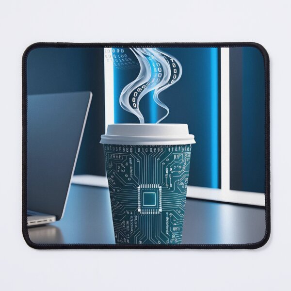 Item preview, "Code & Coffee: Digital Fuel" designed and sold by NK_designs.