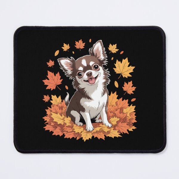 Item preview, Chihuahua Hello Autumn Dog Lover Fall Leaves Thankgiving designed and sold by Sunset4Bones.