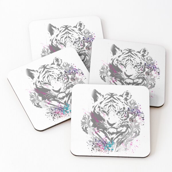 Item preview, Tiger pop art designed and sold by Ranikhan.