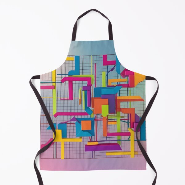 Item preview, "Maze Craze – A Color Explosion in 3D" designed and sold by NK_designs.