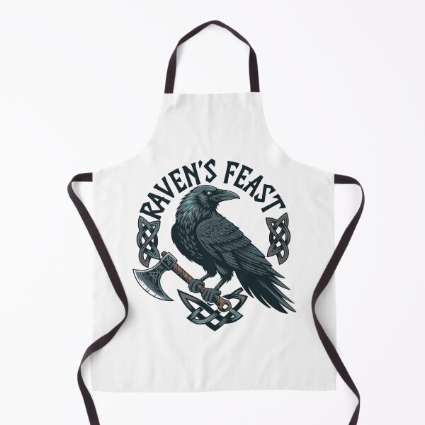 Item preview, Viking Raven with Axe – Norse Mythology T-Shirt Design designed and sold by HAFIZ-DP.