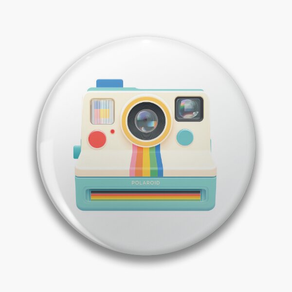 Item preview, Retro Polaroid Camera | Vintage Instant Photography Art designed and sold by BobaBunny76.