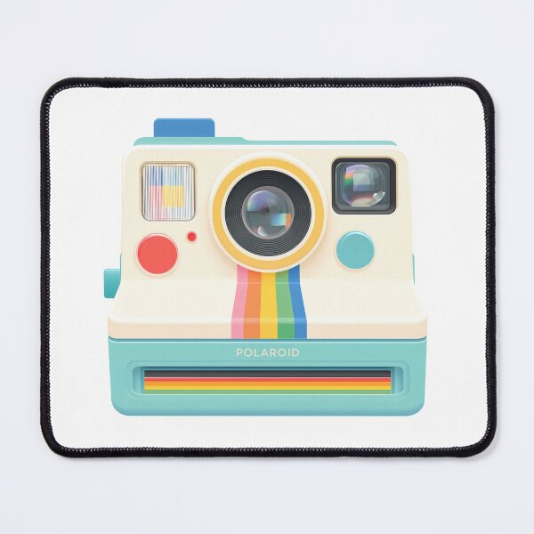 Item preview, Retro Polaroid Camera | Vintage Instant Photography Art designed and sold by BobaBunny76.