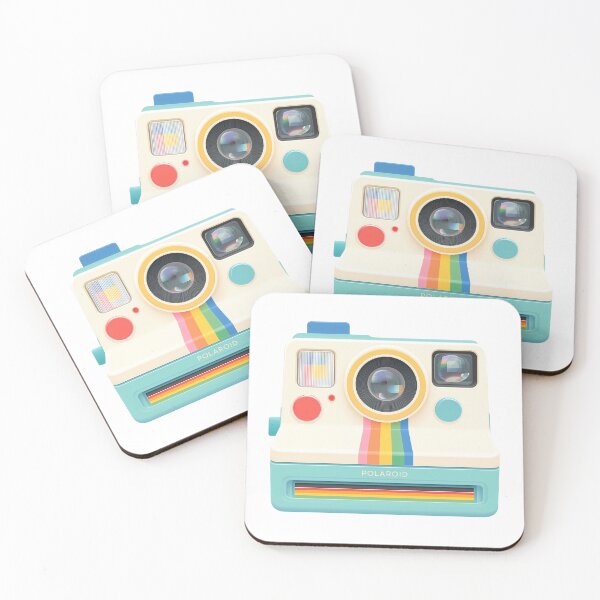 Item preview, Retro Polaroid Camera | Vintage Instant Photography Art designed and sold by BobaBunny76.